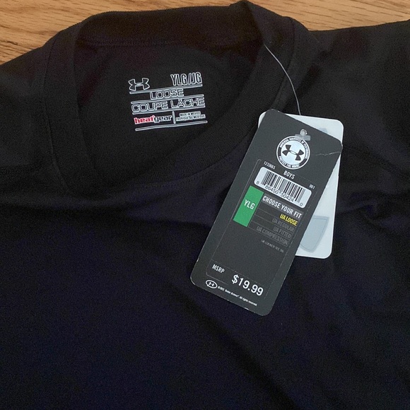 Adidas and under armor boy‘s t-shirt size L - Picture 6 of 7